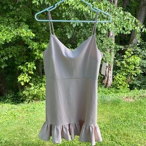NWT Women’s Size 6 Blush Spaghetti Strap Dress